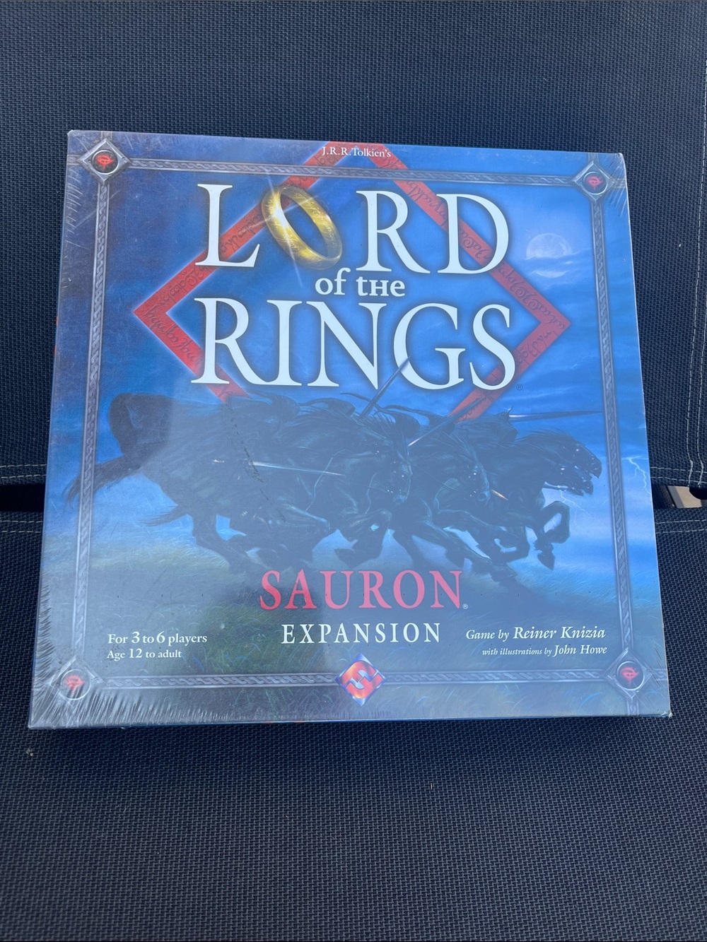 New Sealed J.R.R. Tolkien Lord Of The Rings Sauron Expansion Board Game 2002